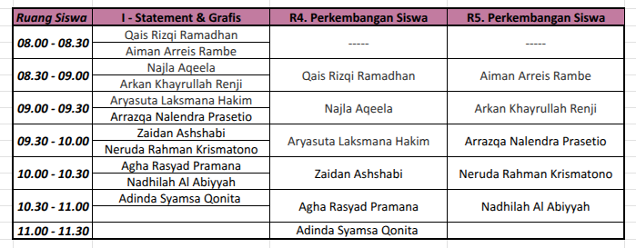 Jadwal S